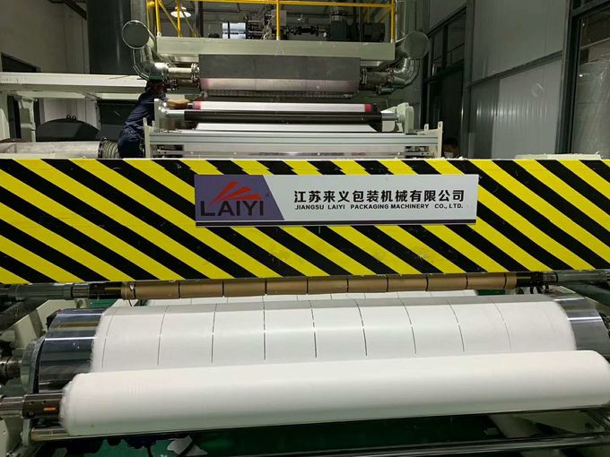 máquina de prueba soplada derretimiento de la tela de 25gsm 260m m, tela no tejida que hace blanco y gris de la máquina de prueba 0