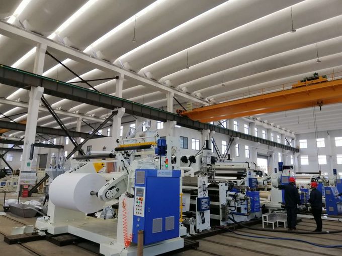 LDPE LLDPE PP EVA que cubre la máquina de Siemens para laminar el papel 0
