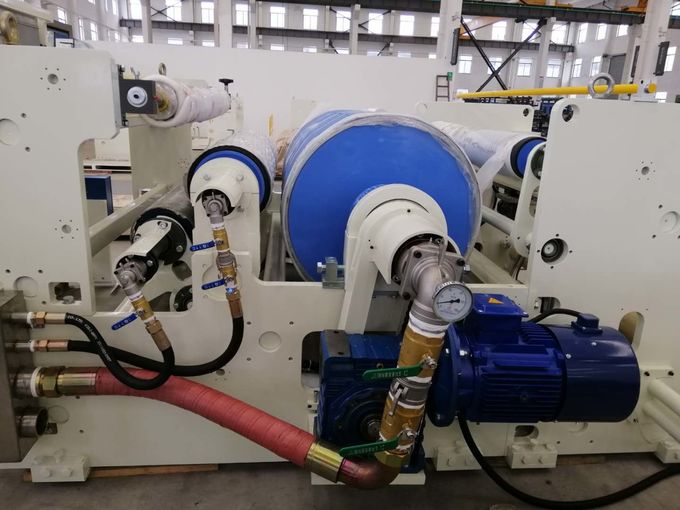Máquina de la refrigeración por agua los 250m Min EVA Single Side Extruder Lamination del rollo 2