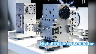 máquina laminadora de embalaje flexible