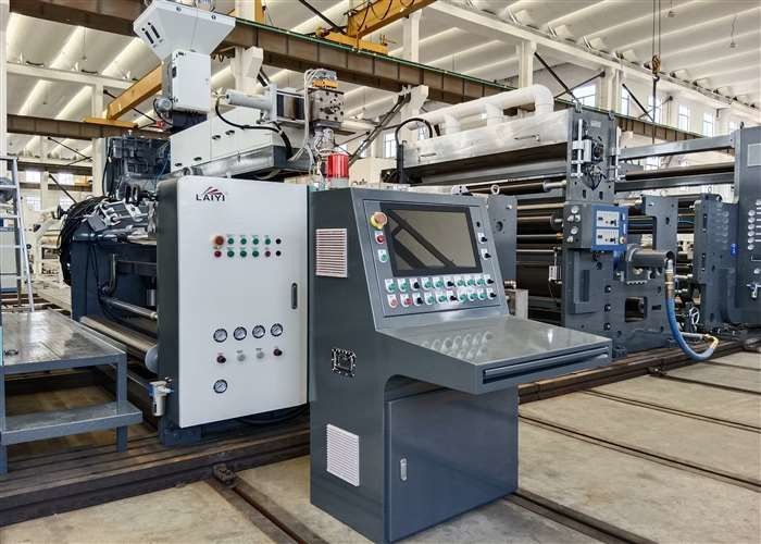 300M/min Velocidad de producción Máquina de laminado de recubrimiento de papel de extrusión de tazas de doble cara
