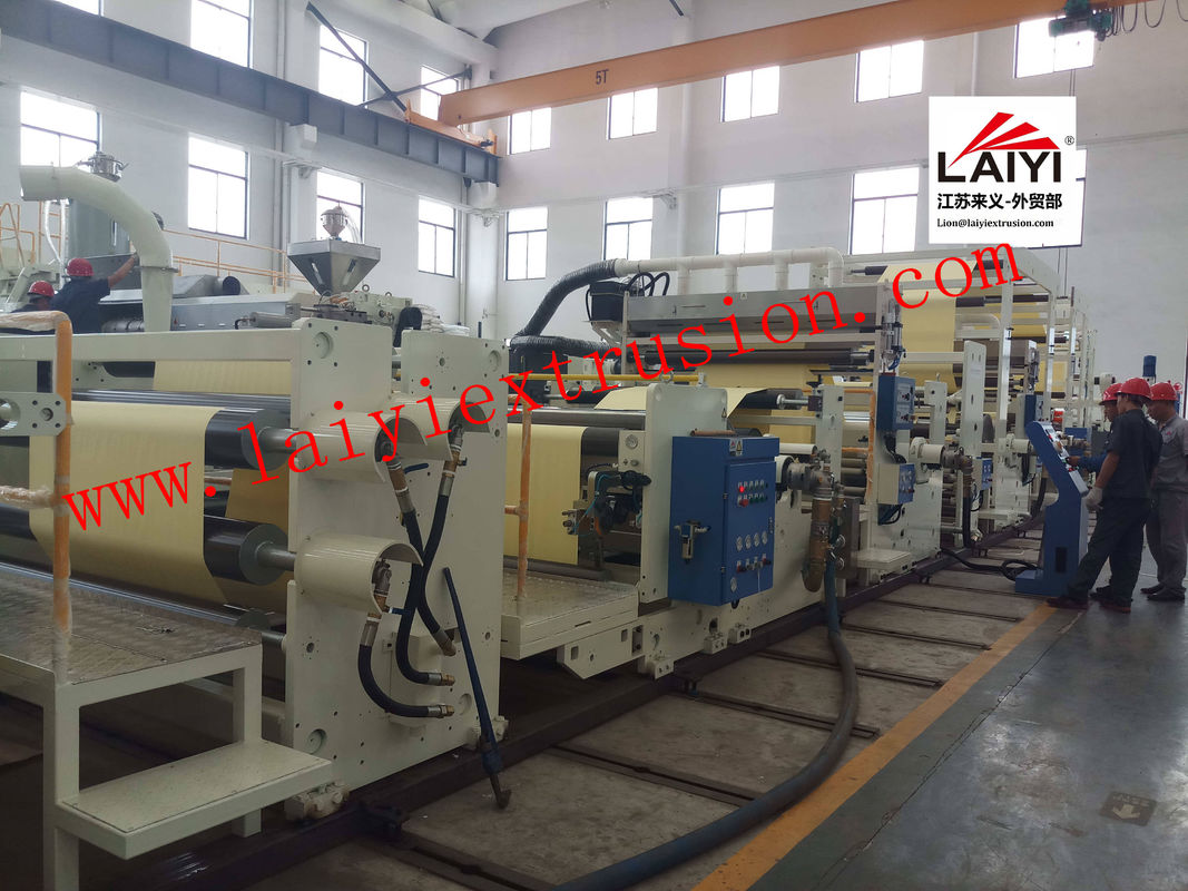 máquina de la laminación de hoja de la velocidad 300m/Min, máquina que lamina del tamaño grande del grueso de los 8-45μM