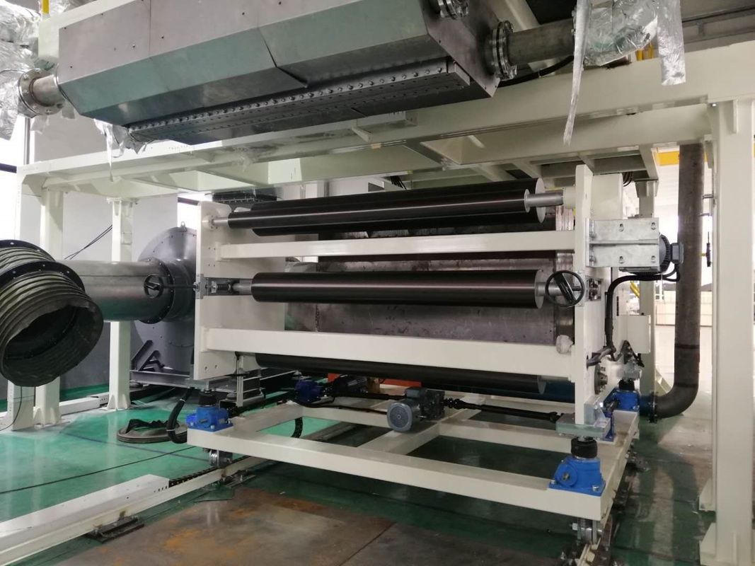La máquina soplada derretimiento de la tela del alto rendimiento con las raíces aviva en la velocidad de 1600r/del minuto