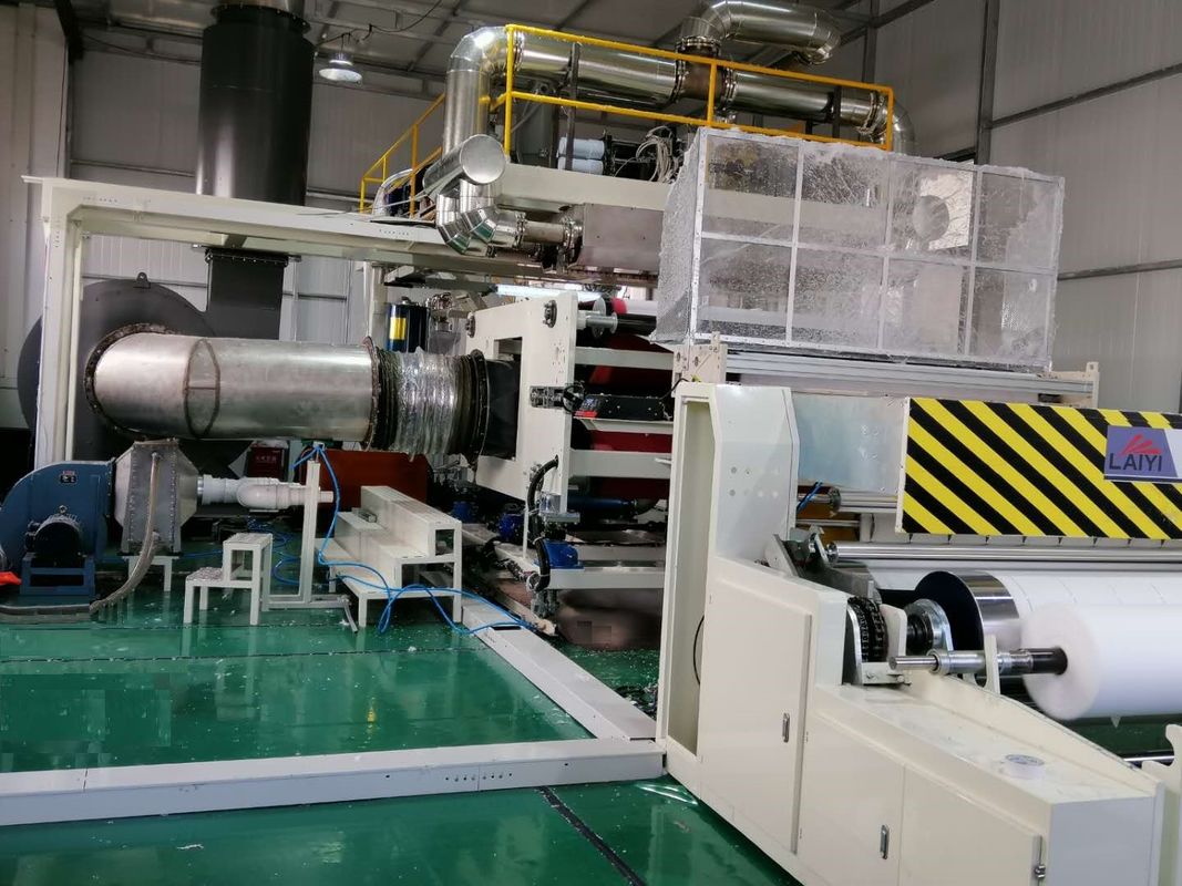 Máquina no tejida soplada derretimiento de la tela con la tubería del derretimiento y el filtro calientes del sistema de medición