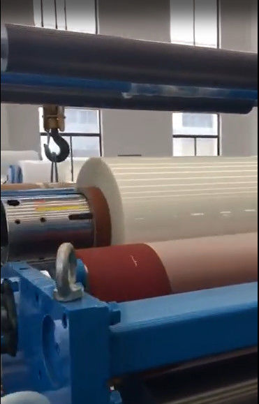 Máquina de laminado de extrusión de película laminadora para película de protección de laminado en blanco y azul