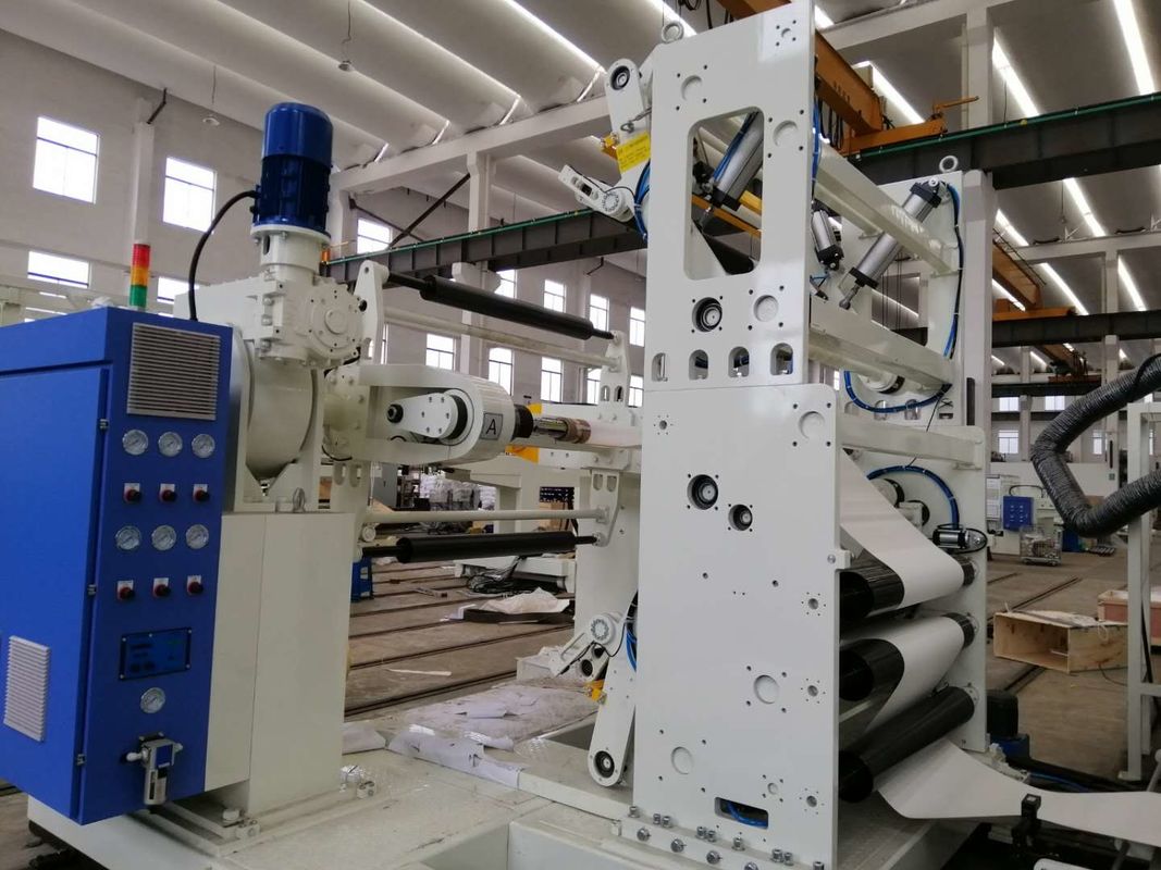 El doble especial de las devanaderas y de las desenrolladoras echó a un lado anchura de la máquina que laminaba 1100/1300/1600/2100/2400m m